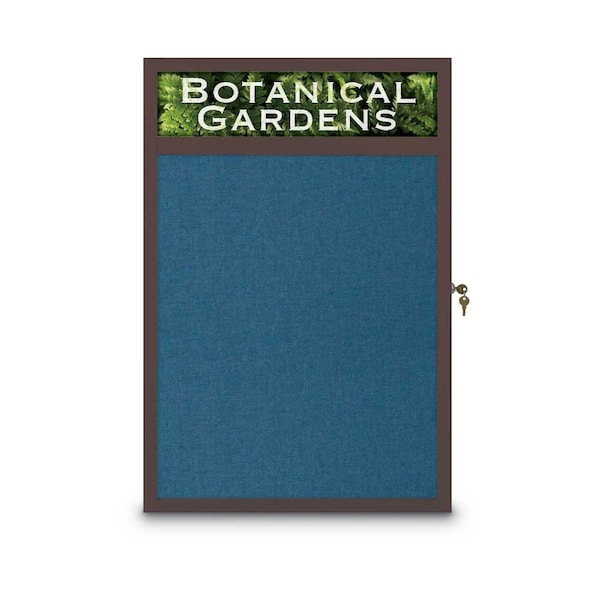 United Visual Products Open Faced Traditional Corkboard, 60x48" UV644A-SATIN-CLOUD - main